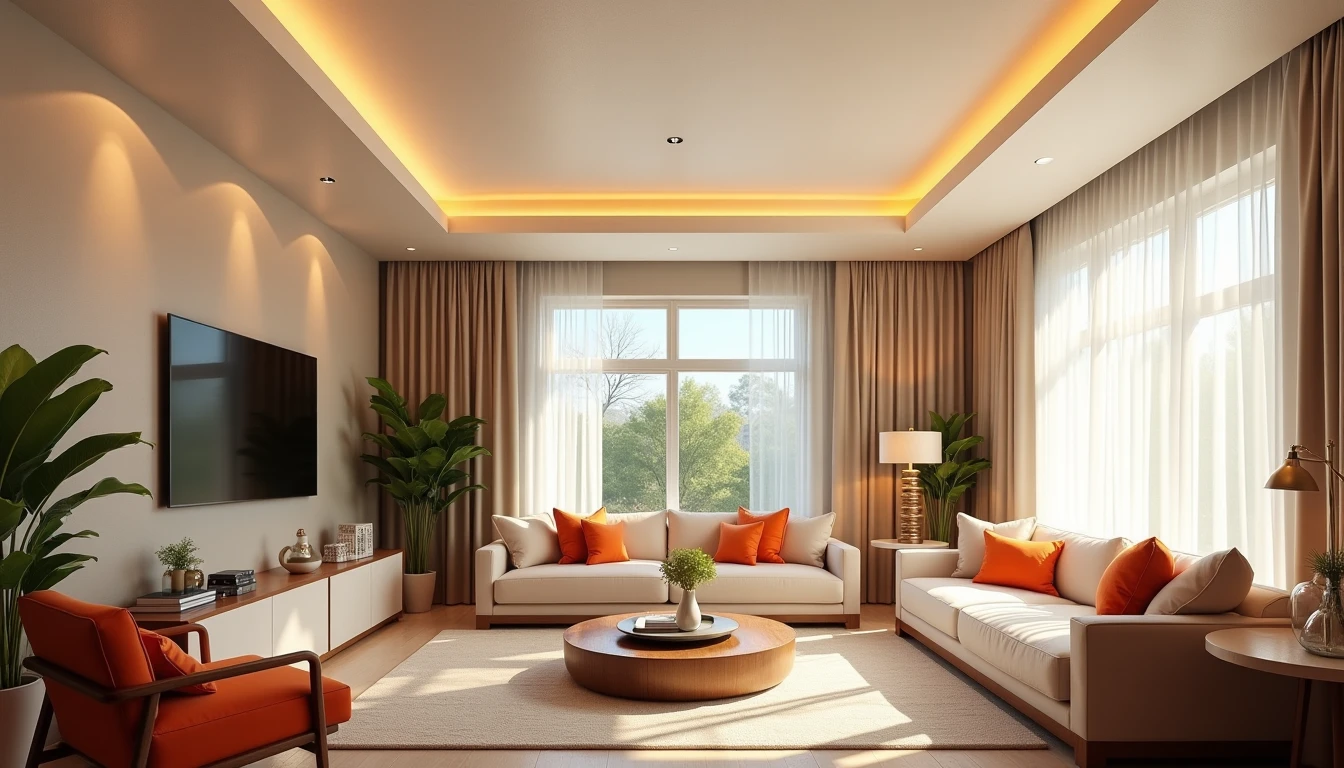 Quelle peinture pour plafond mat ou satin convient le mieux à votre salon